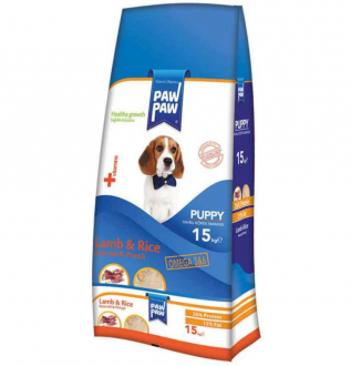 Paw Paw Puppy Kuzu Pirinçli 15 kg Köpek Maması kullananlar yorumlar